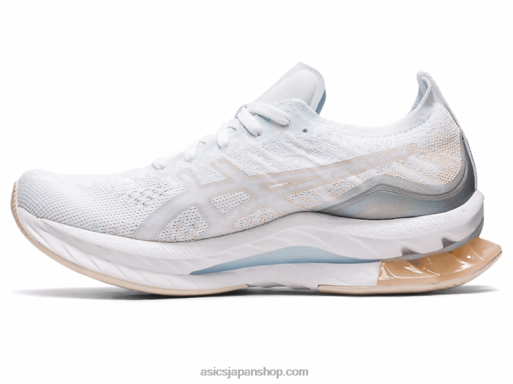 ゲルキンセイブラスト L20V2439Asics ホワイト/ミネラルベージュ