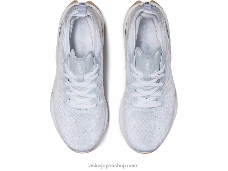 ゲルキンセイブラスト L20V2439Asics ホワイト/ミネラルベージュ