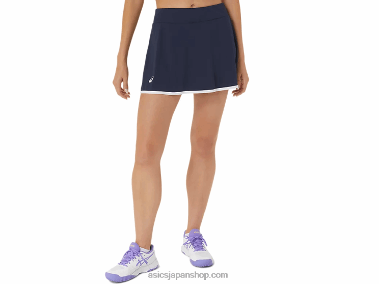 女性用コートスコート L20V2479Asics 夜中