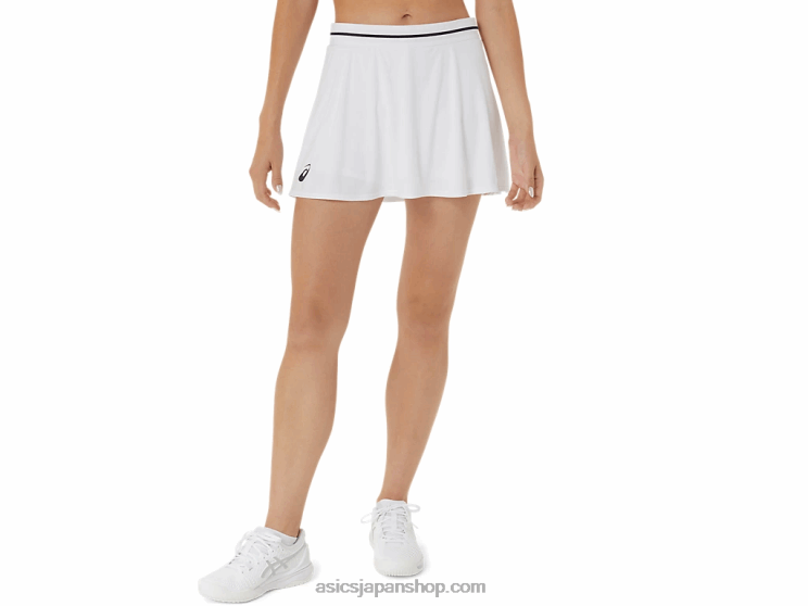 女性のマッチスコート L20V2508Asics 鮮やかな白
