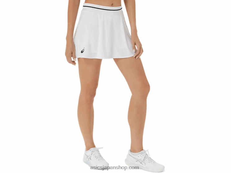 女性のマッチスコート L20V2508Asics 鮮やかな白