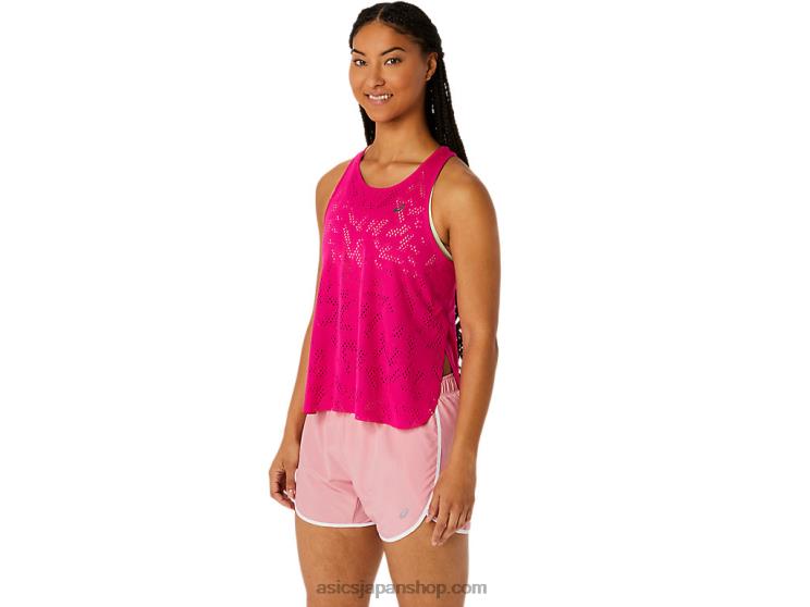 女性用ベンチレート アクティブリーズ タンク L20V2519Asics ピンクレイブ