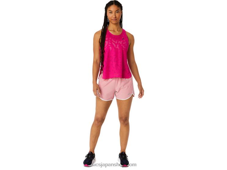 女性用ベンチレート アクティブリーズ タンク L20V2519Asics ピンクレイブ