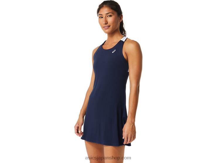 女性の宮廷ドレス L20V2532Asics ミッドナイト/ブリリアントホワイト