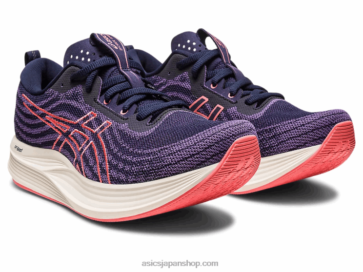 スピードを避ける L20V2545Asics 真夜中/パパイヤ