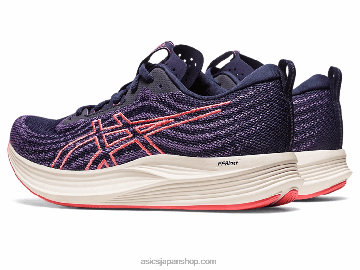 スピードを避ける L20V2545Asics 真夜中/パパイヤ
