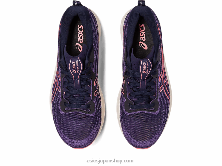 スピードを避ける L20V2545Asics 真夜中/パパイヤ