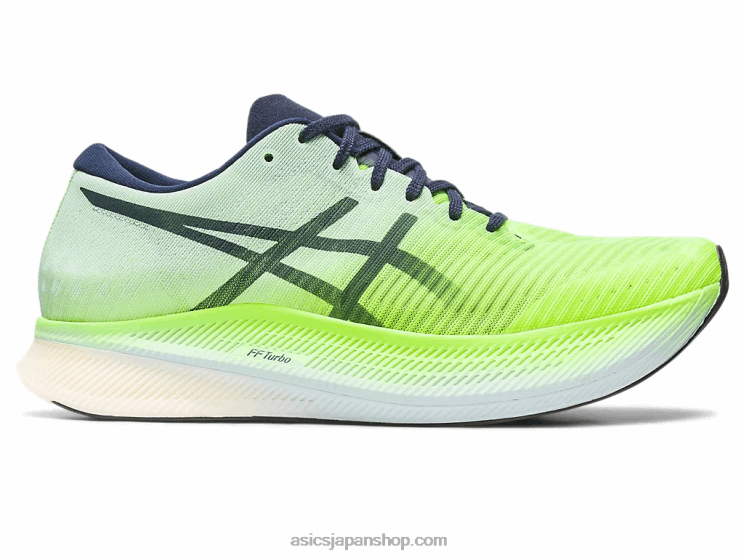 メタスピードスカイ L20V256Asics ハザードグリーン/スカイ