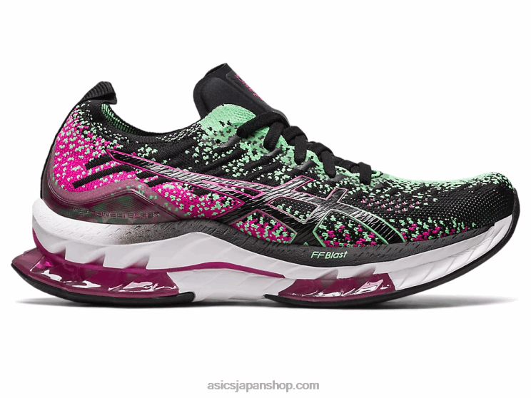 ゲルキンセイブラスト L20V2581Asics ブラック/ピンクレイブ