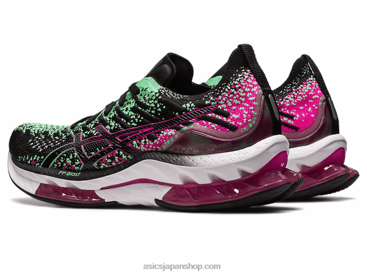 ゲルキンセイブラスト L20V2581Asics ブラック/ピンクレイブ