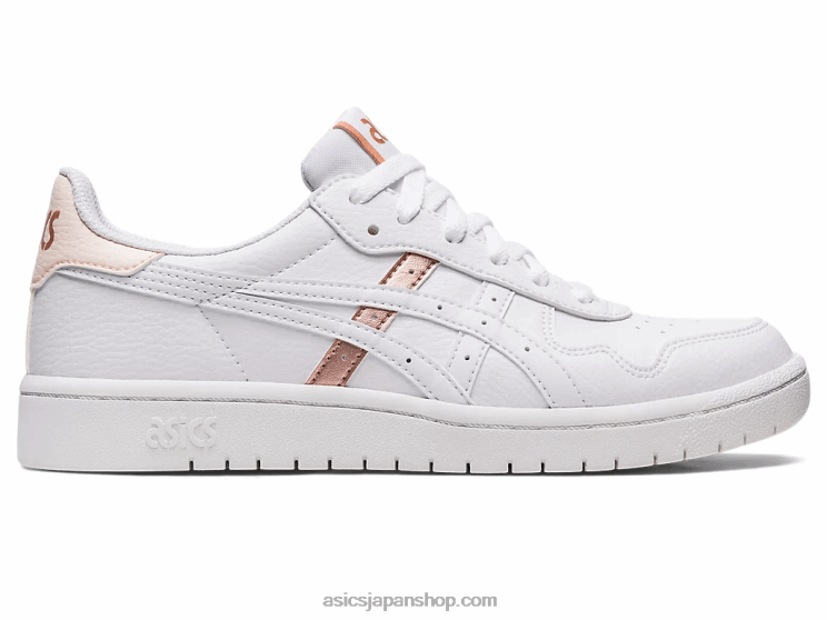 日本 L20V2608Asics ホワイト/ローズゴールド