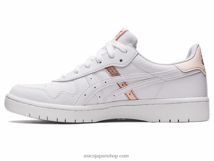 日本 L20V2608Asics ホワイト/ローズゴールド