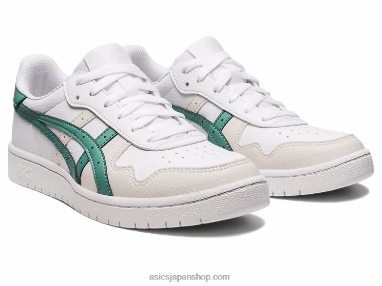 日本 L20V2620Asics ホワイト/セージ