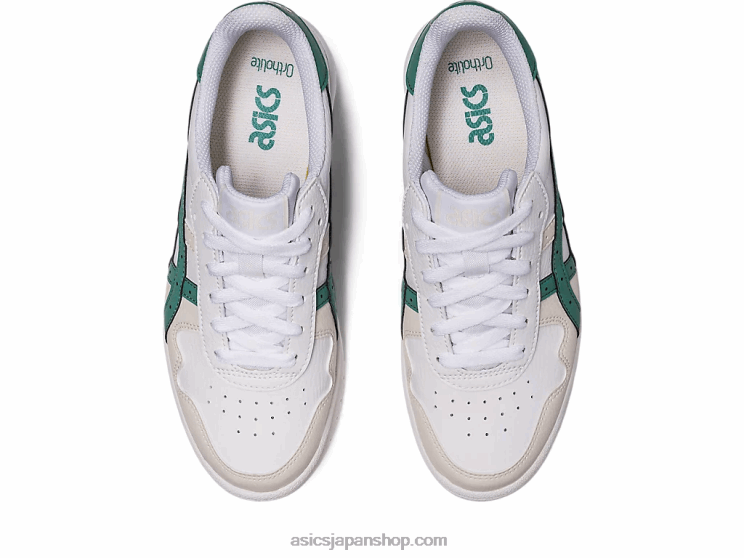 日本 L20V2620Asics ホワイト/セージ