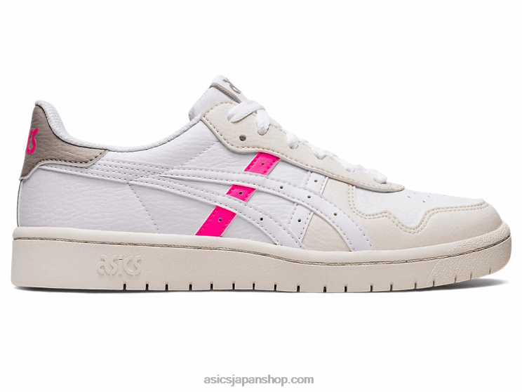 日本 L20V2628Asics ホワイト/ホットピンク