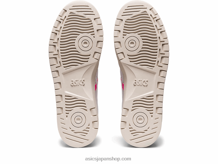 日本 L20V2628Asics ホワイト/ホットピンク