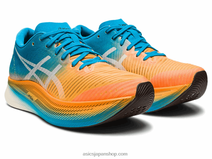 メタスピードスカイ L20V2633Asics オレンジポップ/アイランドブルー