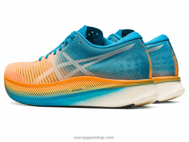 メタスピードスカイ L20V2633Asics オレンジポップ/アイランドブルー