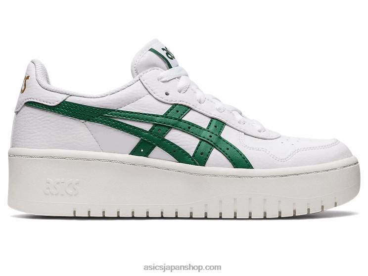 日本サッカー連盟 L20V2637Asics ホワイト/シャムロックグリーン