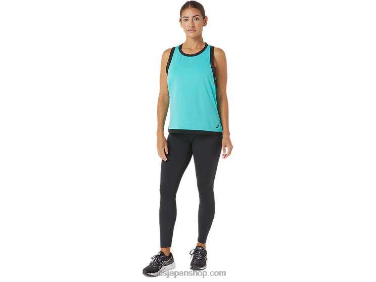 女性用ケイトメッシュタンク L20V2725Asics シーグラス