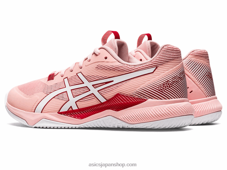 ゲル戦術 L20V2749Asics つや消しローズ/ホワイト