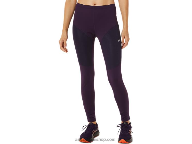 女性用冬用ランニングタイト L20V2792Asics 夜陰