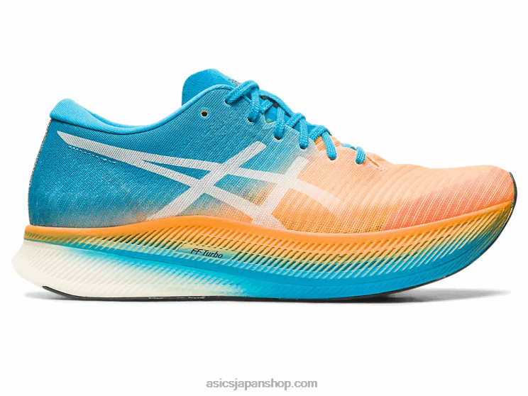 メタスピードスカイ L20V281Asics オレンジポップ/アイランドブルー