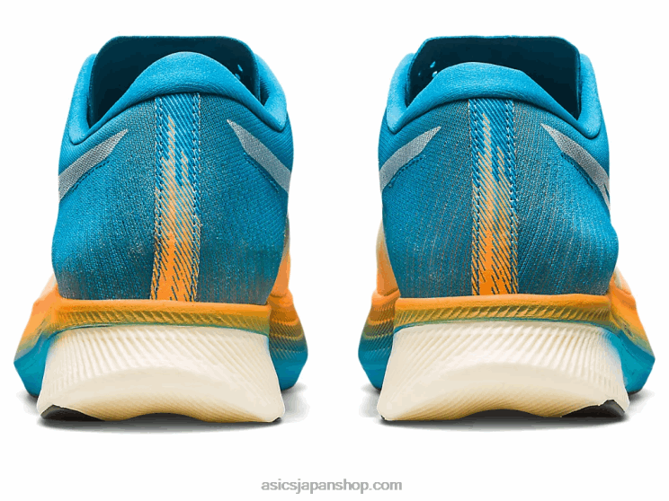 メタスピードスカイ L20V281Asics オレンジポップ/アイランドブルー