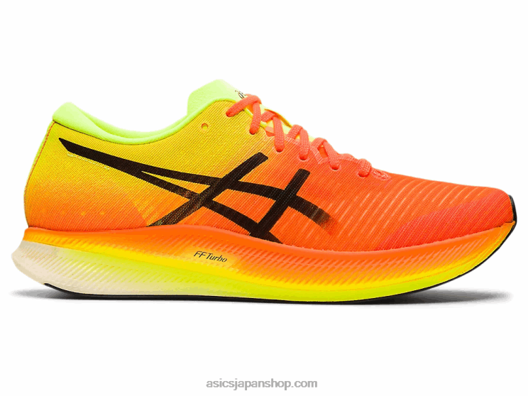 メタスピードエッジ L20V2845Asics ショッキングオレンジ/ブラック