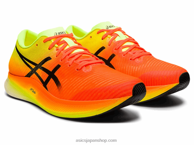 メタスピードエッジ L20V2845Asics ショッキングオレンジ/ブラック