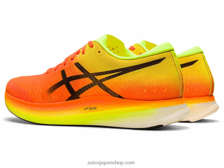 メタスピードエッジ L20V2845Asics ショッキングオレンジ/ブラック