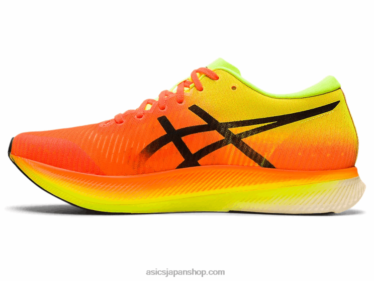 メタスピードエッジ L20V2845Asics ショッキングオレンジ/ブラック