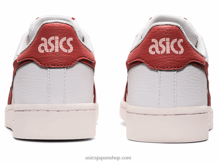 日本 L20V2904Asics 白/赤レンガ