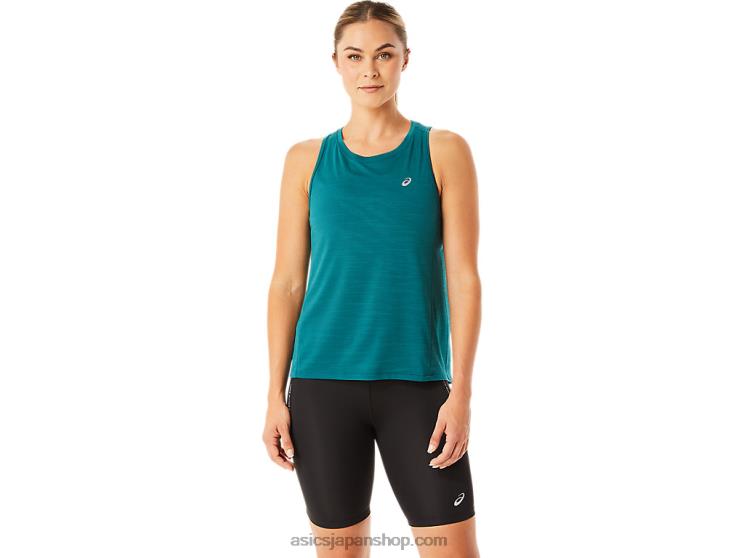 女性用レースタンク L20V2996Asics ベルベットパイン