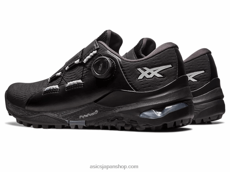 ゲルカヤノエースボア L20V302Asics ブラック/ピュアシルバー