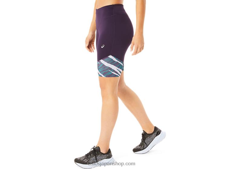 女性用ワイルドカモスプリンター L20V3031Asics ナイトシェード/ベルベットパイン
