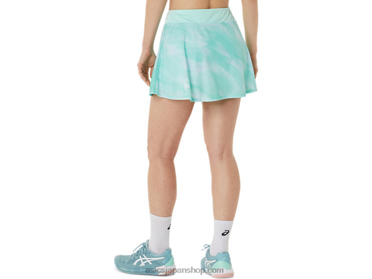 女性用マッチグラフィックスコート L20V3067Asics 新鮮な氷