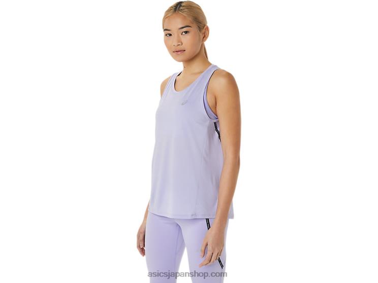 女性用レースタンク L20V3069Asics 蒸気