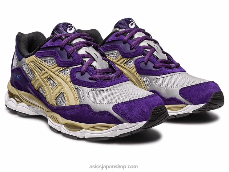 アウェイク ニューヨーク × ジェル ニューヨーク L20V307Asics ピュアシルバー/ゴシックグレープ