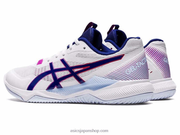 ゲル戦術 L20V3093Asics ホワイト/ダイブブルー