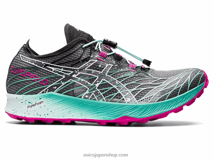 フジスピード L20V3102Asics 黒/癒しの海