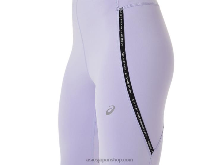 女性用レースハイウエストタイト L20V3113Asics 蒸気