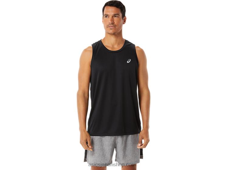メンズレディセットライトシングレット L20V311Asics パフォーマンスブラック