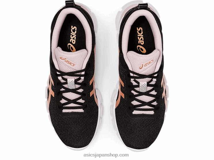 ゲル量子ライト L20V3169Asics ブラック/ローズゴールド