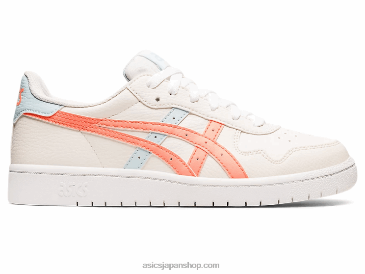 日本 L20V3178Asics クリーム/サンコーラル