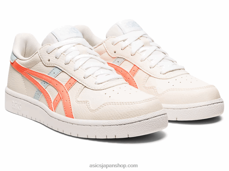 日本 L20V3178Asics クリーム/サンコーラル