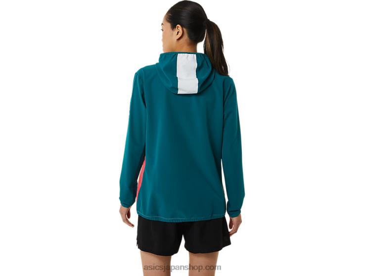 ウィメンズ レディセット ジャケット カラーブロックウィッチ L20V3212Asics マルチ