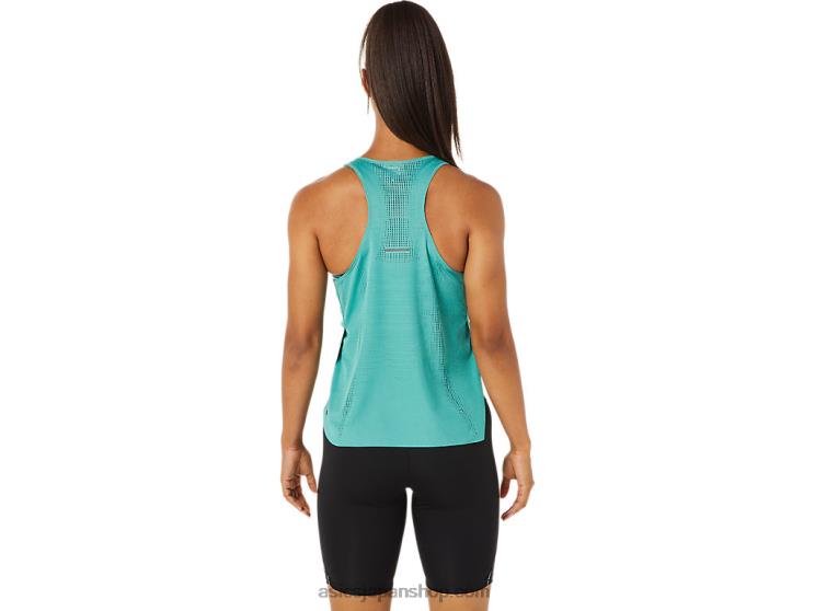 女性用ベンチレート アクティブリーズ タンク L20V3256Asics セージ