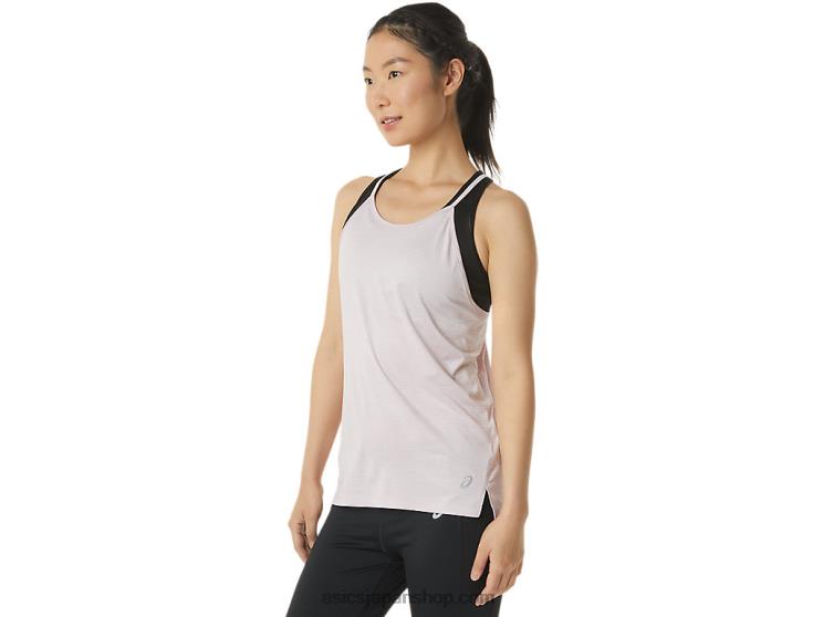 女性用ストラップタンク L20V3310Asics ギリギリローズスペースダイ