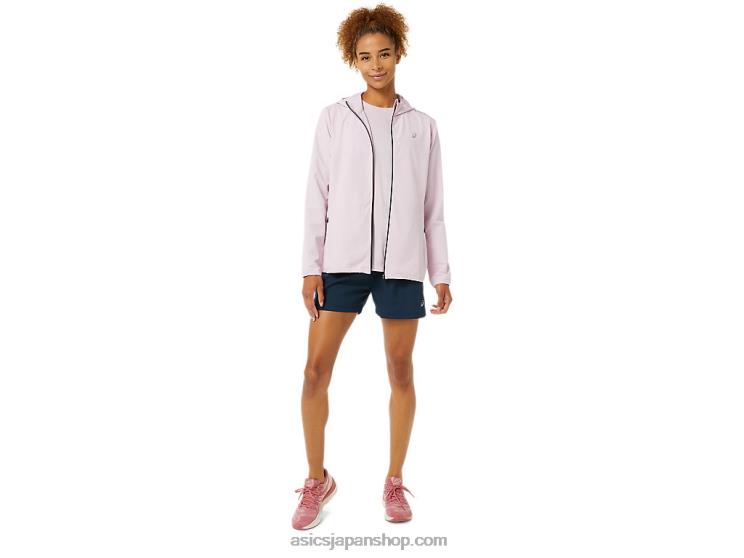 女性用レディセットジャケット L20V3338Asics リーリーローズ/フレンチブルー